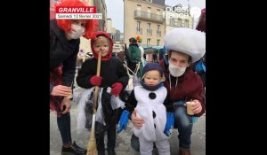 VIDÉO. Granville : malgré l’annulation, un petit air de carnaval en ville