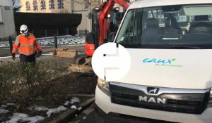 VIDÉO. Fuite d'une canalisation: des dizaines de foyers privées d'eau à Alençon