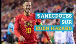 5 anecdotes sur Eden Hazard