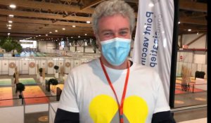 Ouverture du plus grand point de vaccination en Région de Bruxelles-Capitale: interview d'Alain Maron