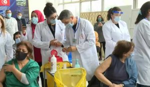 La Tunisie lance sa campagne de vaccination contre le Covid-19