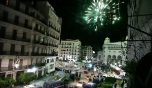 Célébrations à Alger après l'annonce de la démission de Bouteflika (2)