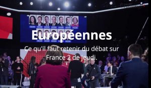 Européennes: que retenir du débat de France 2 ?