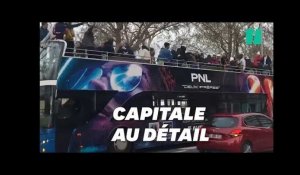 Un bus PNL en direction des Champs-Élysée intrigue