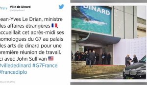 G7 à Dinard. « G7 pluvieux, G7 heureux » espère Jean-Yves Le Drian malgré le désintérêt américain