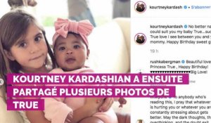 PHOTOS. Le clan Kardashian et Jenner poste des messages trop mignons pour le premier anniversaire de True