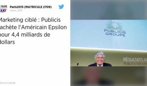 Publicis rachète l'américain Epsilon pour 4,4 milliards de dollars