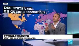 Pétrole iranien : début des sanctions américaines