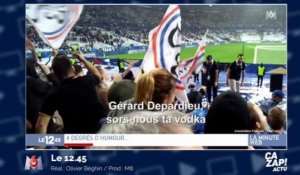 "Gérard Depardieu, sors-nous ta vodka" : le chant hilarant des supporters français