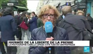 Journée de la liberté de la presse en France: hommage à trois reporters assassinés