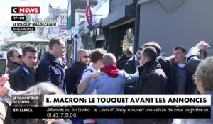 CNews : Emmanuel Macron au Touquet 21/04/2019