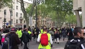 Gilets jaunes à Marseille :  la situation s'est tendue entre les gilets jaunes et la police