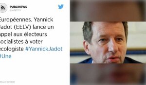Européennes. Yannick Jadot (EELV) lance un appel aux électeurs socialistes à voter écologiste