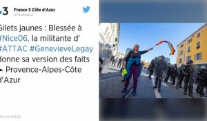 Gilets jaunes. Geneviève Legay, blessée à Nice : « Macron n'est pas un exemple de sagesse »