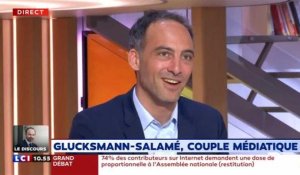 LCI : Raphaël Glucksmann tacle Yann Moix 08/04/2019