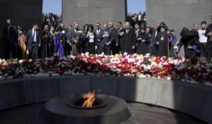 Arménie: cérémonie pour le 104e anniversaire du "génocide"