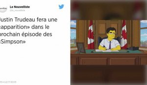 Le Premier ministre canadien Justin Trudeau va apparaître dans un épisode des Simpson