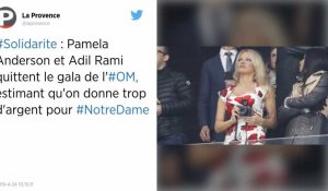 Olympique de Marseille. Quand Pamela Anderson et Adil Rami quittent le gala de la Fondation OM