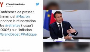 Emmanuel Macron annonce la réindexation des « petites retraites » sur l'inflation à partir du 1er janvier 2020