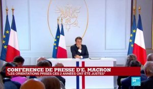 Emmanuel Macron répond à une éventuelle candidature à un second mandat en 2022