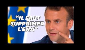 &quot;Rumeur" ? Macron pourtant confirme la suppression l'ENA