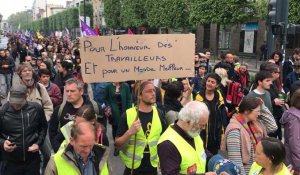 Rennes. Gilets jaunes et militants écolos et pro migrants au 1er mai