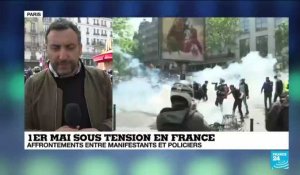 1er-Mai à Paris : Gilets jaunes, "black blocs" et syndicats dans la rue