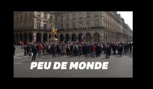Jean-Marie Le Pen n&#39;a pas attiré les foules pour le 1er mai