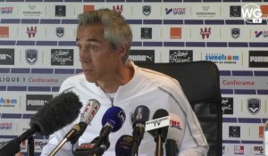 Paulo Sousa évoque l'affluence du match Bordeaux-Marseille