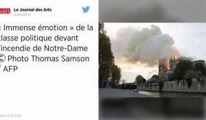 Incendie de Notre-Dame de Paris : la classe politique unie dans l'émotion