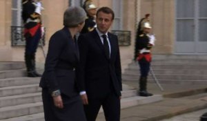 Brexit: May quitte l'Elysée après sa rencontre avec Macron
