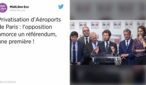 Privatisation d'Aéroports de Paris : des parlementaires lancent la 1re étape pour un référendum