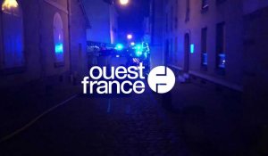 Rennes. Neuf personnes sauvées d'un incendie à 0h30 rue Saint-Melaine