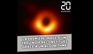 La première image d'un trou noir reconstituée grâce à une ex-étudiante du MIT 