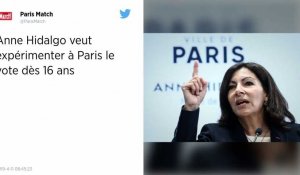 Paris. La maire Anne Hidalgo veut expérimenter le vote dès 16 ans à l'occasion des européennes