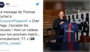 PSG : Tuchel accepte les excuses de Paganelli...et lui offre un maillot du PSG !