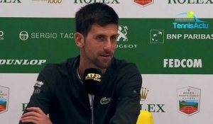 ATP - Rolex Monte-Carlo 2019 - Novak Djokovic : sa réponse au podcast de Janko Tipsarevic sur son poste de Président du Conseil des joueurs !