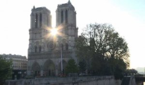 Notre-Dame: images de la cathédrale deux jours après l'incendie