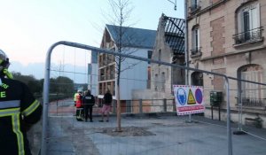 La maison à pas de moineaux a commencé à s'effondrer à Soissons