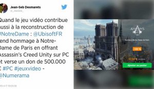Notre-Dame de Paris vedette d'Assassin's Creed Unity, le jeu offert gratuitement pendant une semaine