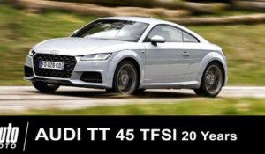 Audi TT 45 TFSI Edition 20 Years 245 ch ESSAI POV Auto-Moto.com