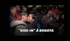 En Colombie, des baisers pour combattre l&#39;homophobie