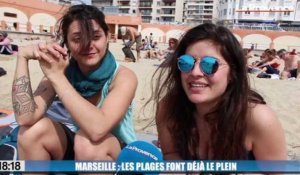 Le 18:18 - Les Marseillais ont déjà envahi les plages, les touristes aussi !