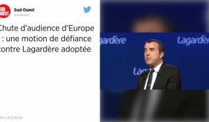 Mauvaises audiences à Europe 1 : une motion de défiance votée contre Lagardère