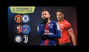 Rennes-PSG, MU-Chelsea, Inter-Juve... les 6 matchs à ne pas rater ce week-end !