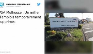 Le groupe PSA va supprimer un millier d'emplois au sein de son usine de Mulhouse