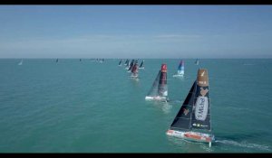 Solo Maître CoQ 2019. Les images de drone du lundi 19 avril, signées Vincent Olivaud