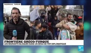 Frontière gréco-turque : "Il y a des milliers de réfugiés et très peu de nourriture"