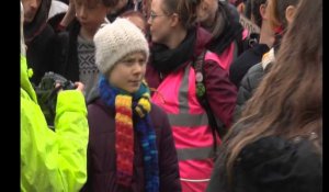 Manifestation pour le climat à Bruxelles avec Greta Thunberg 