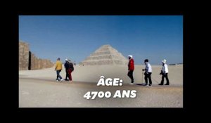 En Égypte, la plus vieille pyramide du monde rouvre après des années de rénovation